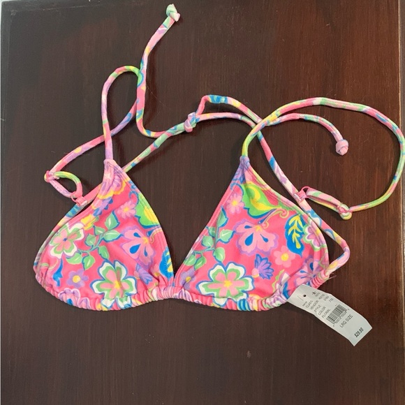 PacSun Other - NWT__Pink Floral Bikini Top__NWT